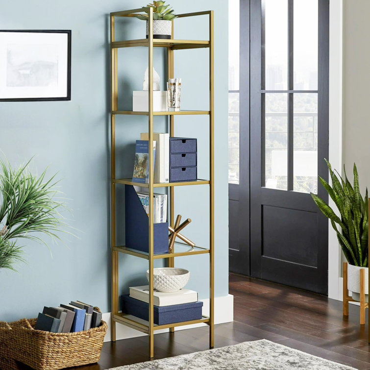 Mercer41 Mountcasel Bookcase Wayfair Canada